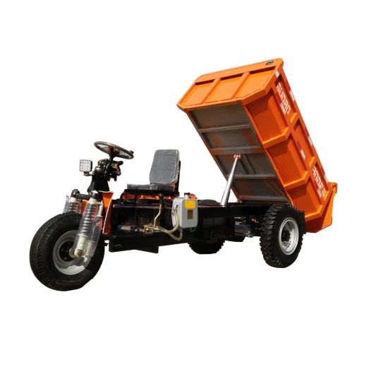 Three Wheel Electric Tricycle for Underground Mining / Dumper Mining /2 Tons Diesel Tricycle Motorcycle/Construction Mini Dumper/Tricycle Agricultural